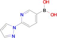 [6-(Pyrazol-1-yl)pyridin-3-yl]boronic acid