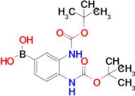 3,4-Bis(tert-butoxycarbonylamino)phenylboronic acid