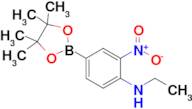 N-Ethyl-2-nitro-4-(4,4,5,5-tetramethyl-1,3,2-dioxaborolan-2-yl)aniline