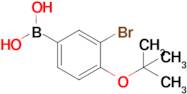 3-Bromo-4-t-butoxyphenylboronic acid