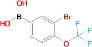 3-Bromo-4-(trifluoromethoxy)benzeneboronic acid