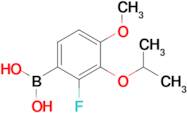 2-Fluoro-3-isopropoxy-4-methoxyphenylboronic acid