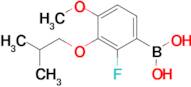 2-Fluoro-3-isobutoxy-4-methoxyphenylboronic acid