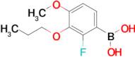 2-Fluoro-4-methoxy-3-propoxyphenylboronic acid