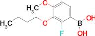 3-Butoxy-2-fluoro-4-methoxyphenylboronic acid