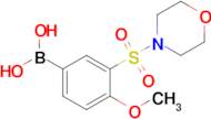 4-Methoxy-3-(N-morpholinylsulfonyl)phenylboronic acid