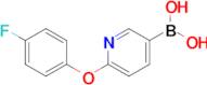 6-(4-Fluorophenoxy)pyridine-3-boronic acid