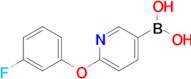 6-(3-Fluorophenoxy)pyridine-3-boronic acid