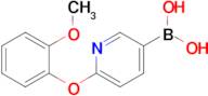 6-(2-Methoxyphenoxy)pyridine-3-boronic acid