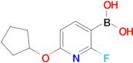 6-(Cyclopentyloxy)-2-fluoropyridine-3-boronic acid