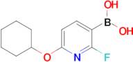 6-Cyclohexyloxy-2-fluoropyridine-3-boronic acid