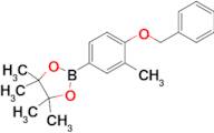 2-(4-(Benzyloxy)-3-methylphenyl)-4,4,5,5-tetramethyl-1,3,2-dioxaborolane