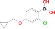2-Chloro-4-(cyclopropylmethoxy)phenylboronic acid