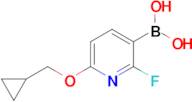 6-(Cyclopropylmethoxy)-2-fluoropyridine-3-boronic acid