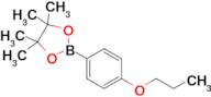 4,4,5,5-Tetramethyl-2-(4-propoxyphenyl)-1,3,2-dioxaborolane