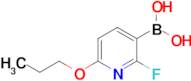 2-Fluoro-6-propoxypyridine-3-boronic acid