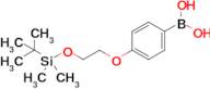 4-{2-[(tert-Butyldimethylsilyl)oxy]ethoxy}phenylboronic acid