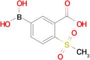 3-Carboxy-4-methylsulfonylphenylboronic acid