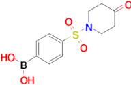 4-(4-Oxopiperidine-1-sulfonyl)phenylboronic acid