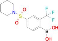 4-(Piperidin-1-ylsulfonyl)-2-trifluoromethylphenylboronic acid