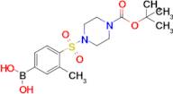 4-(4-Boc-Piperazinosulfonyl)-3-methylphenylboronic acid
