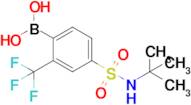 4-(N-tert-Butylsulfamoyl)-2-trifluoromethylphenylboronic acid