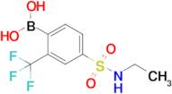 4-(N-Ethylsulfamoyl)-2-trifluoromethylphenylboronic acid