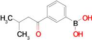 3-(Isopentanoyl)phenylboronic acid