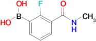 2-Fluoro-3-(methylcarbamoyl)phenylboronic acid