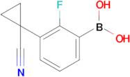 3-(1-Cyanocyclopropyl)-2-fluorophenylboronic acid