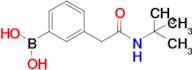 3-[(tert-Butylcarbamoyl)methyl]phenylboronic acid