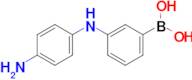 3-(4-Aminophenylamino)phenylboronic acid