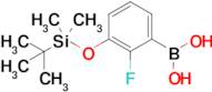 3-(t-Butyldimethylsilyloxy)-2-fluorophenylboronic acid