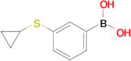 3-(Cyclopropylthio)phenylboronic acid