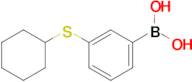 3-(Cyclohexylthio)phenylboronic acid