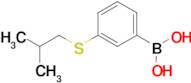 3-(Isobutylthio)phenylboronic acid