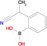 2-(1-Cyanoethyl)phenylboronic acid