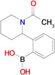 2-(1-Acetylpiperidin-2-yl)phenylboronic acid