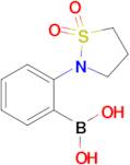 2-(1,1-Dioxo-1,2-thiazolidin-2-yl)phenylboronic acid