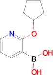 2-(Cyclopentyloxy)pyridine-3-boronic acid