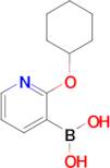 [2-(Cyclohexyloxy)pyridin-3-yl]boronic acid