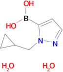 1-(Cyclopropylmethyl)-1H-pyrazole-5-boronic acid, dihydrate