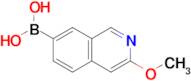 3-Methoxyisoquinolin-7-ylboronic acid