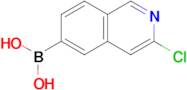 3-Chloroisoquinolin-6-boronic acid