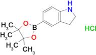 5-(4,4,5,5-Tetramethyl-1,3,2-dioxaborolan-2-yl)indoline hydrochloride