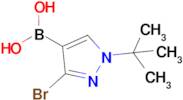 3-Bromo-1-tert-butylpyrazole-4-boronic acid