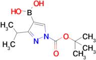 1-(tert-Butoxycarbonyl)-3-isopropylpyrazole-4-boronic acid