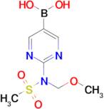 2-[N-(Methoxymethyl)methanesulfonamido]pyrimidine-5-boronic acid