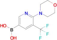 2-Morpholino-3-(trifluoromethyl)pyridine-5-boronic acid