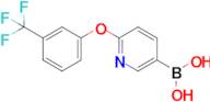 2-[3-(Trifluoromethyl)phenoxy]pyridine-5-boronic acid